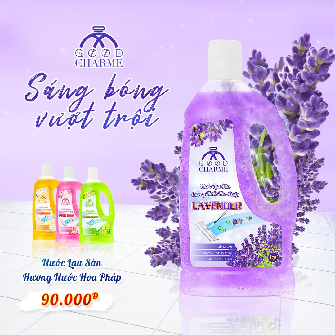 Nước lau sàn GoodCharme Lavender (hương oải hương)
