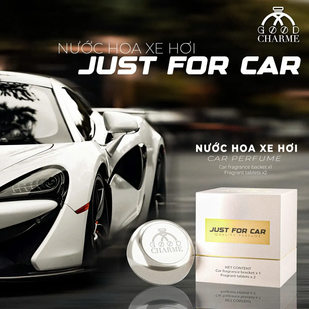 Just For Car Vanilla - Nước hoa khô xe hơi