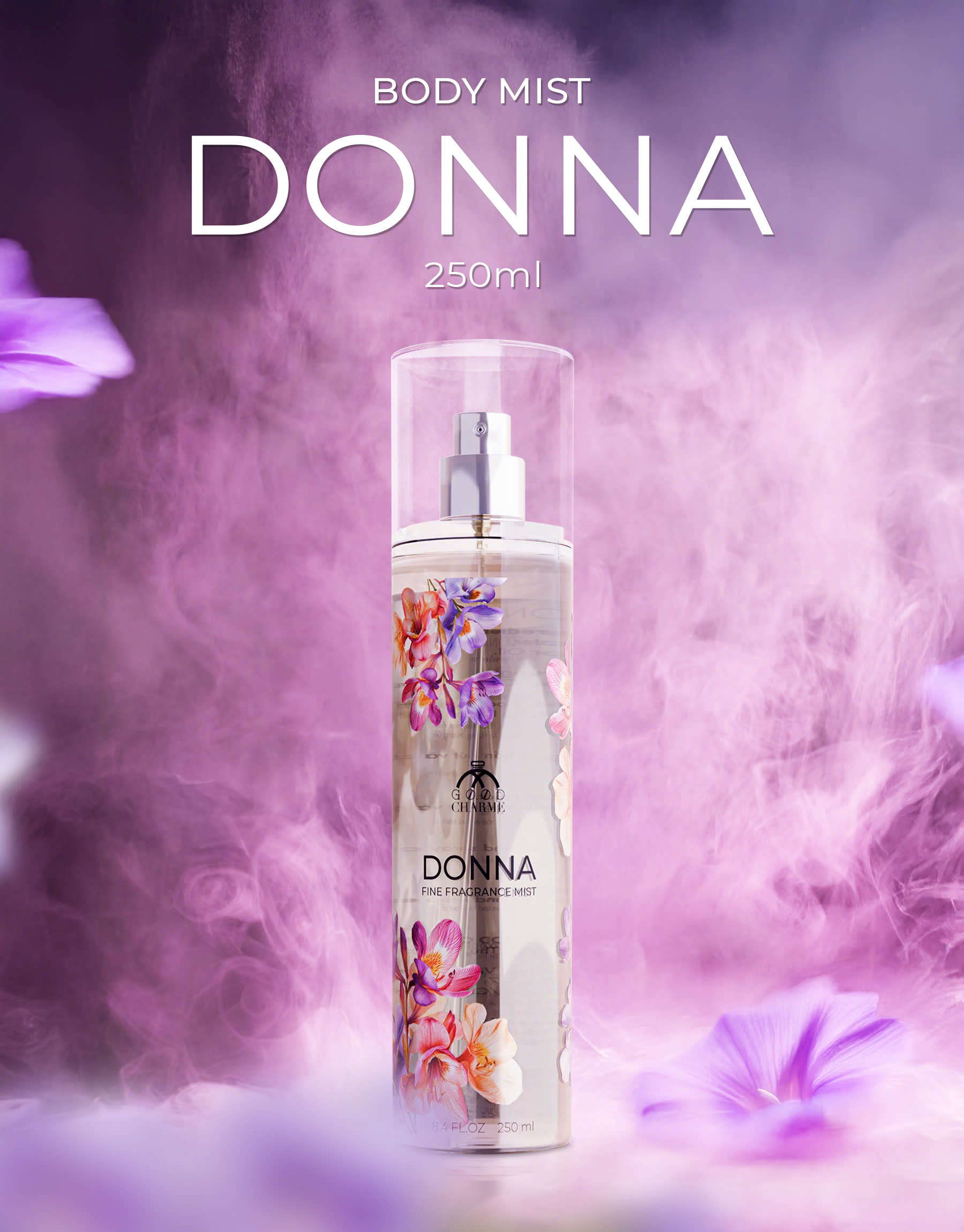 Xịt thơm Body Mist Donna