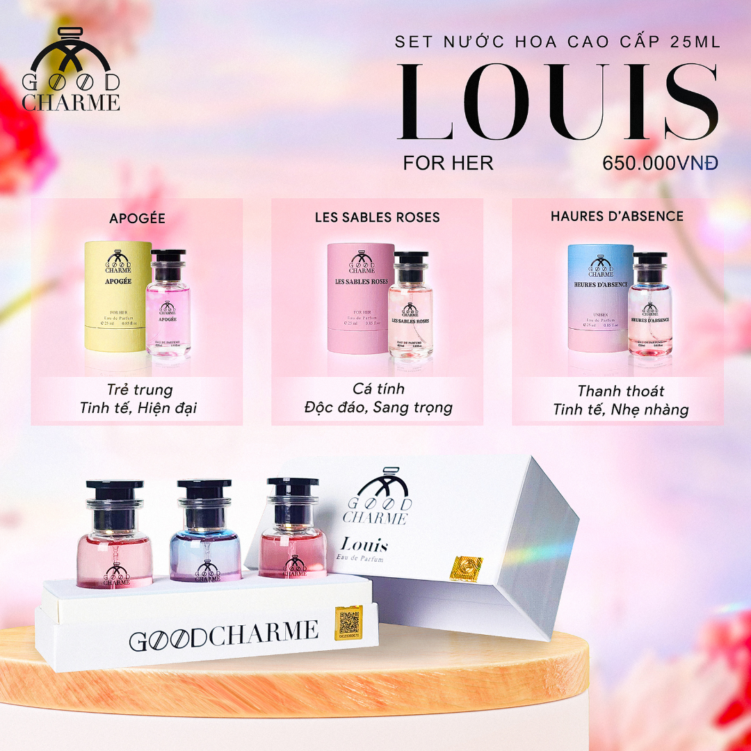 Set Nước Hoa Louis Cho Nữ 