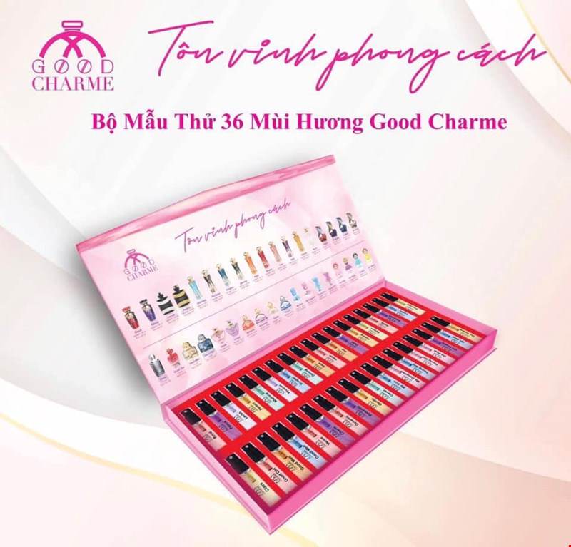 BỘ TEST 36 MÙI GOODCHARME 3ML