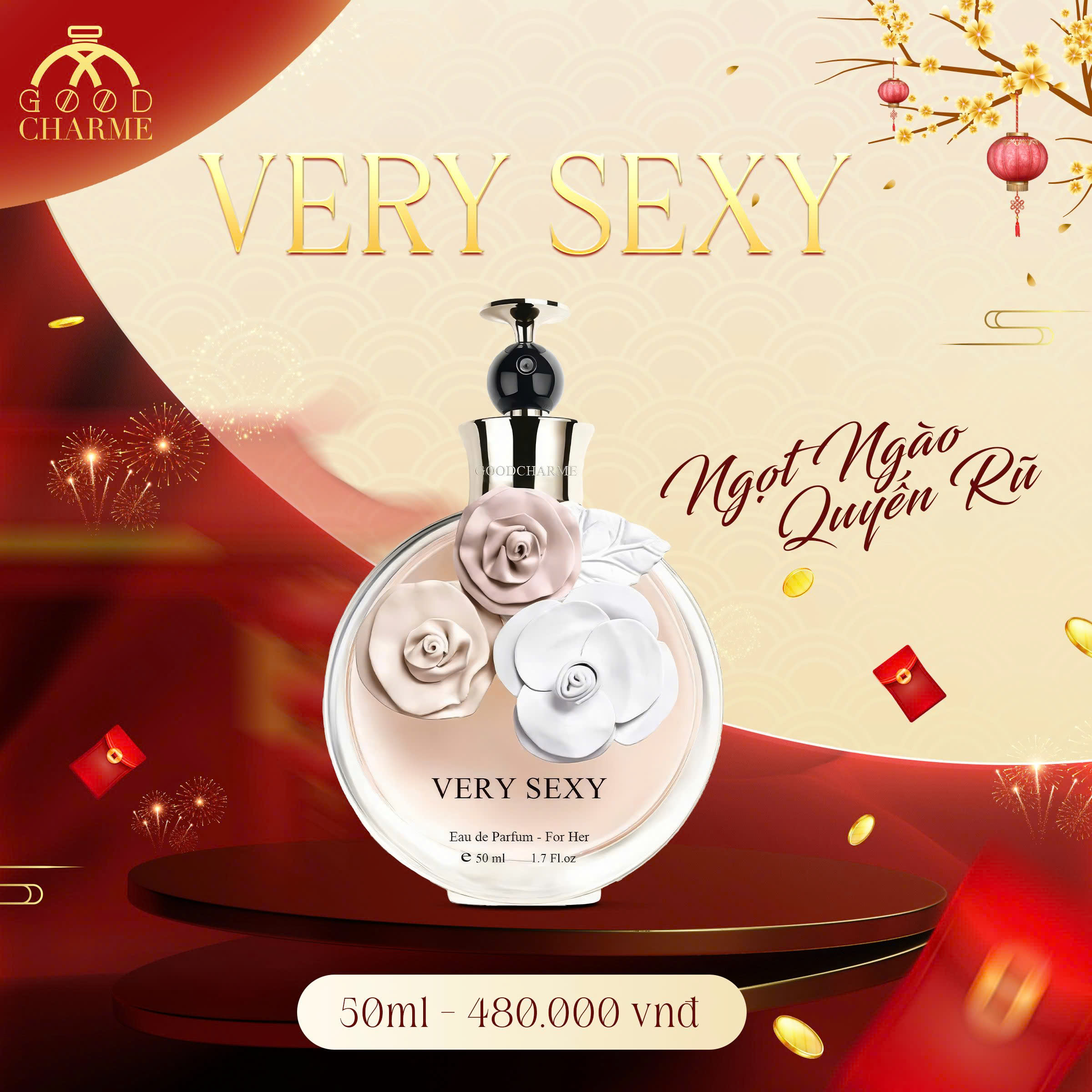 Nước hoa nữ Good Charme Very Sexy 50ml